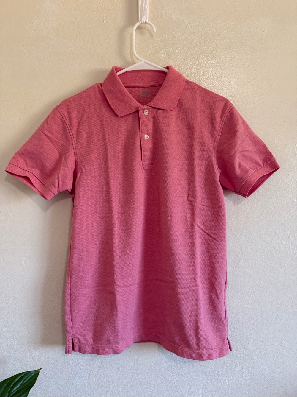 Uniqlo Salmon Pink Polo Shirt